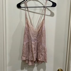 American Eagle Dusty Rose Tank